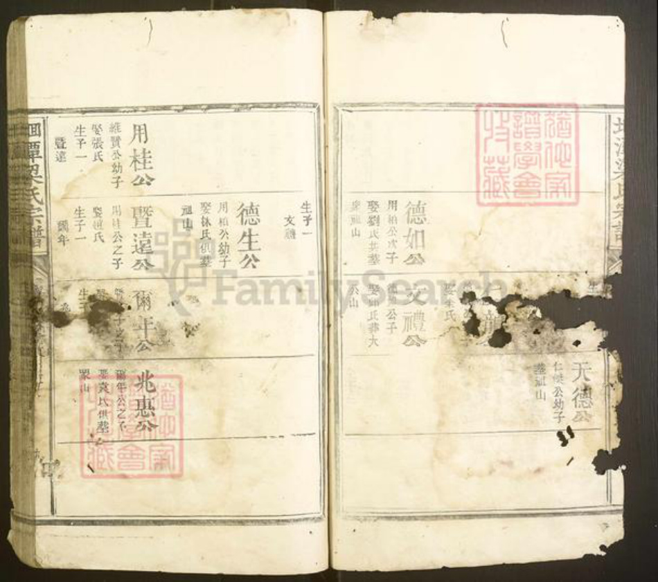 福建省南平市建阳区梁氏族谱-洄潭梁氏宗谱[不分卷].pdf电子版插图2