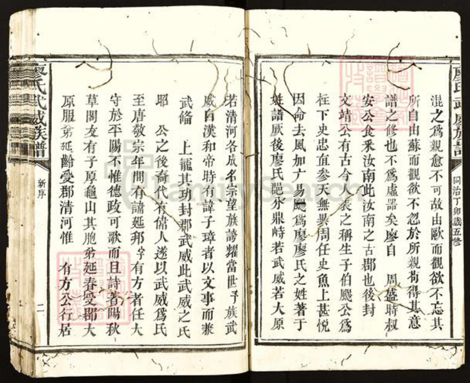福建省南平市邵武市和平镇廖氏族谱-廖氏武威族谱.pdf电子版插图2