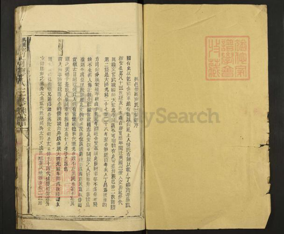 江西省赣州市兴国县梅加廖氏族谱-兴国三僚清河廖氏三修族谱.pdf电子版插图1