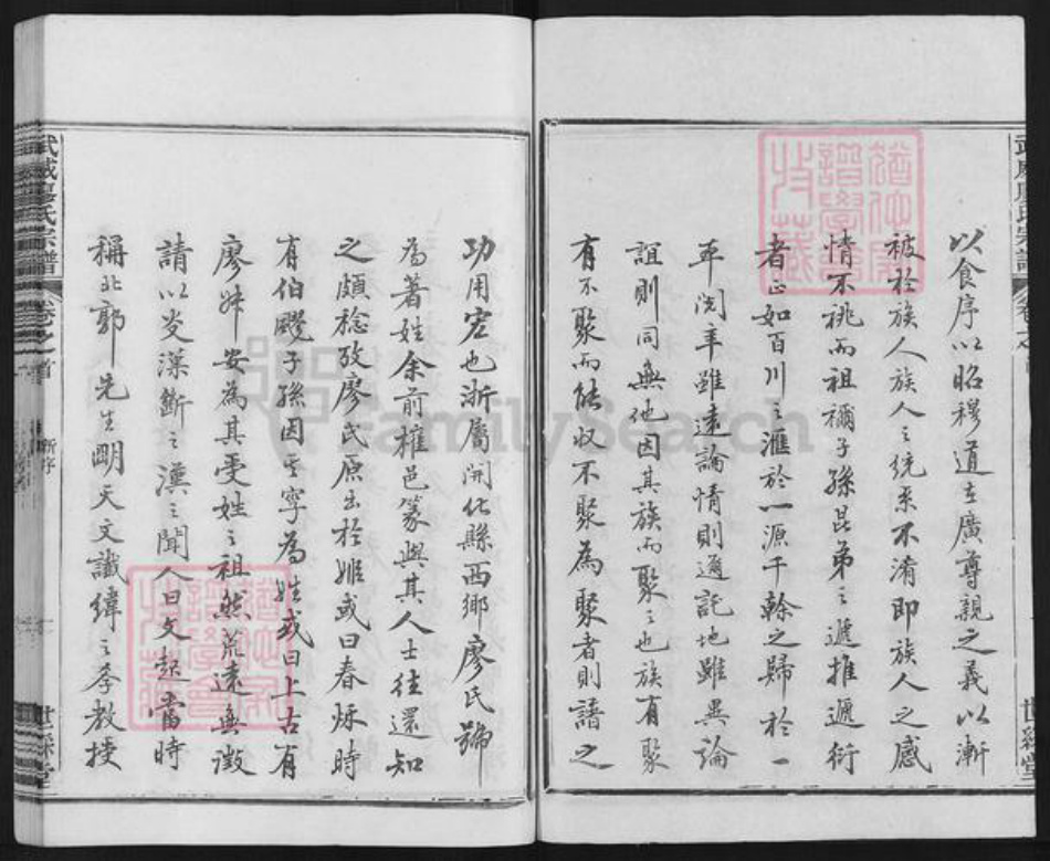 浙江省衢州开化县廖氏世彩堂族谱-武威廖氏宗谱.pdf电子版插图2