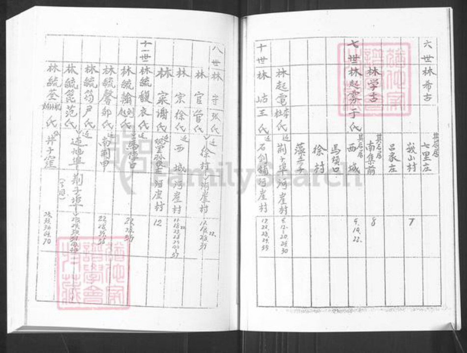 山东省烟台市栖霞市桃村镇林氏族谱-荆子端口林氏横谱.pdf电子版插图4