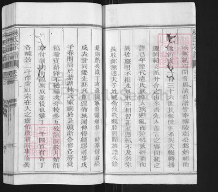 福建省泉州市永春县石鼓镇林氏九牧堂族谱-林氏续修宗谱.pdf电子版插图2