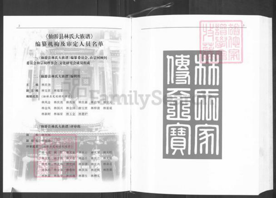 福建省莆田市仙游县赖店镇林氏忠孝堂族谱-仙游县林氏大族谱.pdf电子版插图2