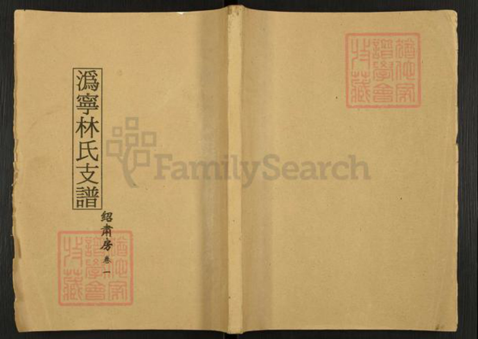 湖南省长沙市宁乡市林氏西河堂族谱-沩宁林氏支谱.绍肃房.pdf电子版插图