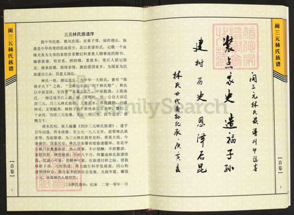 福建省三明市将乐县三元林氏族谱-闽三元林氏族谱.pdf电子版插图4