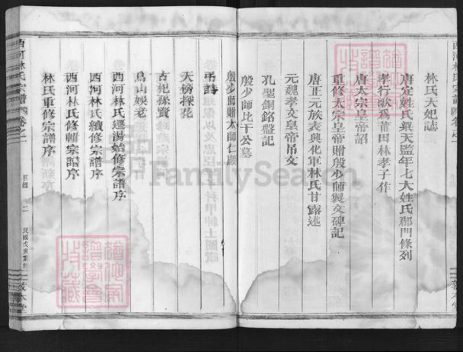 浙江省金华市婺城区林氏敦本堂族谱-西河林氏宗谱.pdf电子版插图2