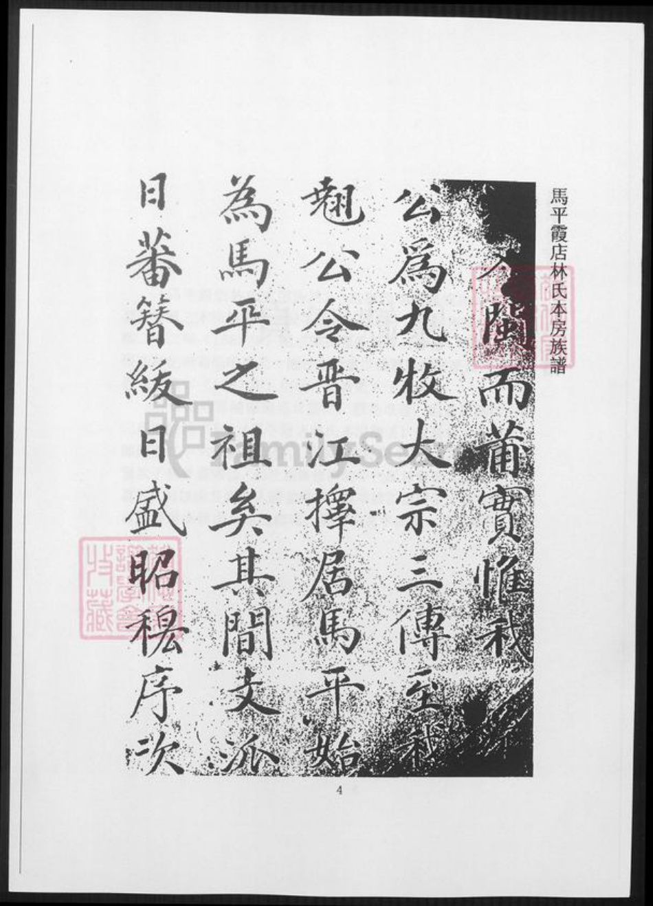 福建省泉州市南安市林氏族谱-台湾文献汇刊. 马平霞店林氏本房族谱.pdf电子版插图5 福建省泉州市南安市林氏族谱-台湾文献汇刊. 马平霞店林氏本房族谱.pdf电子版插图5