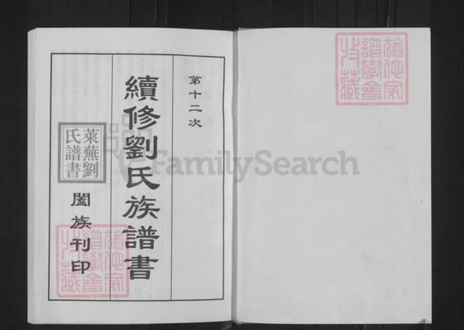 山东省济南市钢城区刘氏族谱-刘氏族谱.pdf电子版插图1