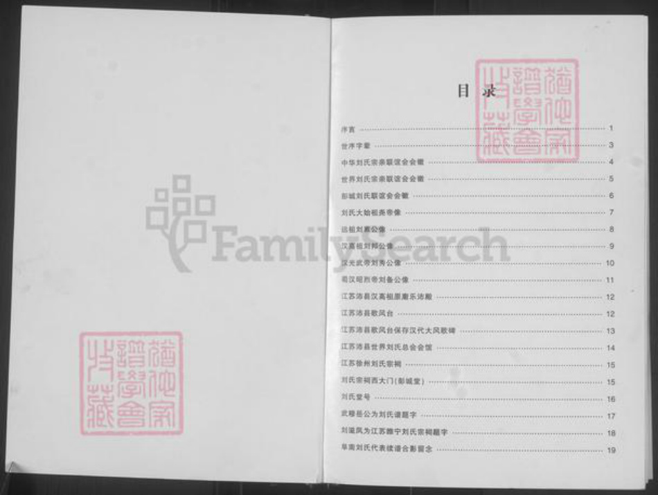 安徽省阜阳市阜南县刘氏彭城堂族谱-淮上刘氏宗谱.pdf电子版插图1