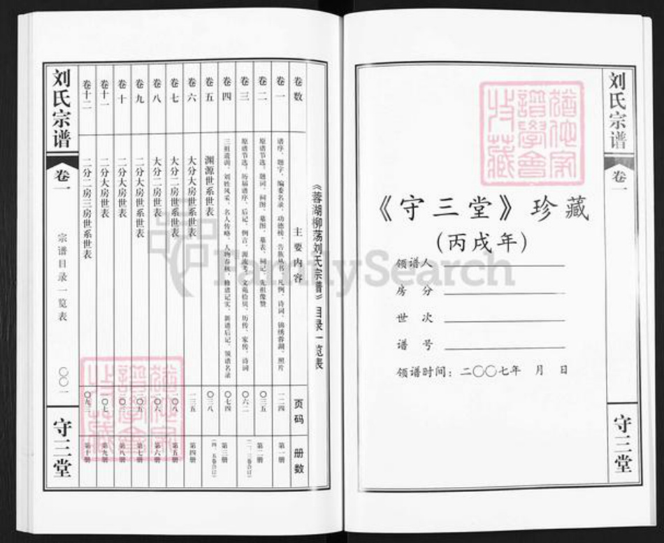 江苏省常州市武进县刘氏守三堂族谱-蓉湖柳荡刘氏宗谱.pdf电子版插图2 江苏省常州市武进县刘氏守三堂族谱-蓉湖柳荡刘氏宗谱.pdf电子版插图2