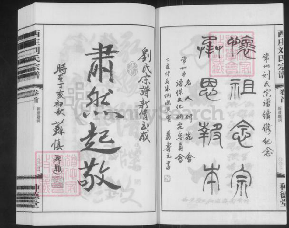 江苏省常州市武进县刘氏种德堂族谱-西庄刘氏宗谱.pdf电子版插图3