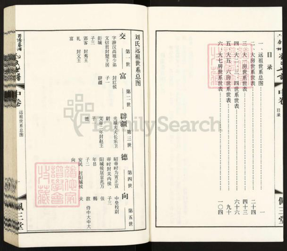 江苏省常州市武进县刘氏佩三堂族谱-毘陵蓉湖六房村刘氏世谱.pdf电子版插图2