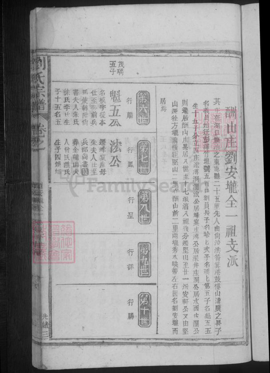 江西省九江市湖口县刘氏族谱-刘氏宗谱 [不分卷].pdf电子版插图3