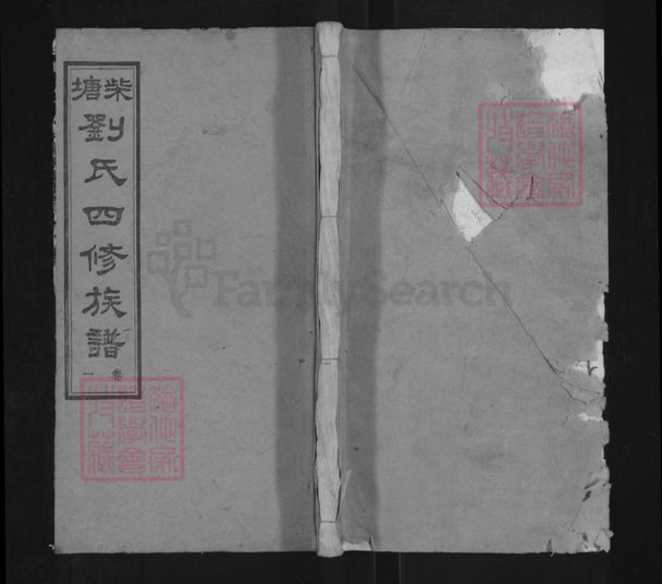 湖南省湘潭市湘潭县河口镇刘氏星鉴堂族谱-湘潭柴塘刘氏四修族谱.pdf电子版插图