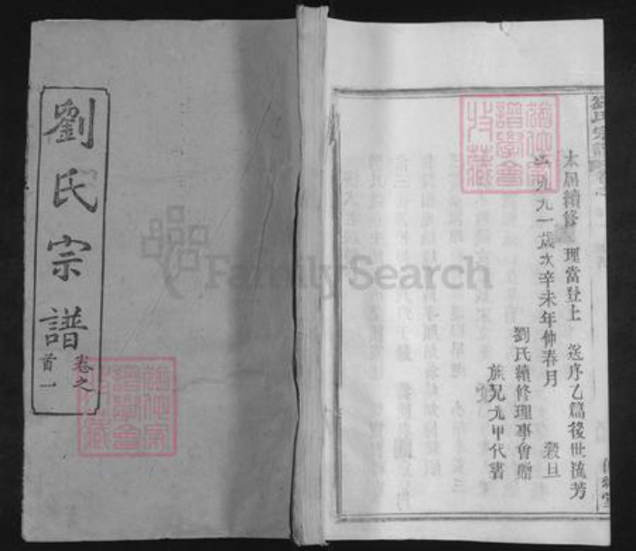 湖北省武汉市新洲区刘氏傅经堂族谱-刘氏宗谱.pdf电子版插图