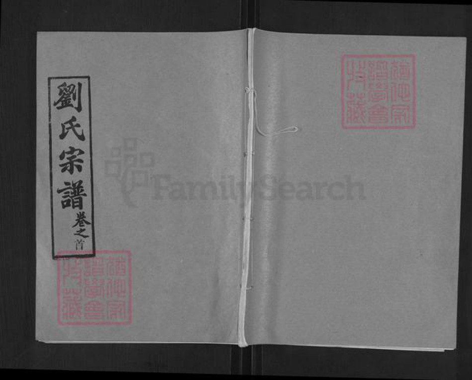 湖北省黄冈市刘氏青藜堂族谱-刘氏宗谱.pdf电子版插图