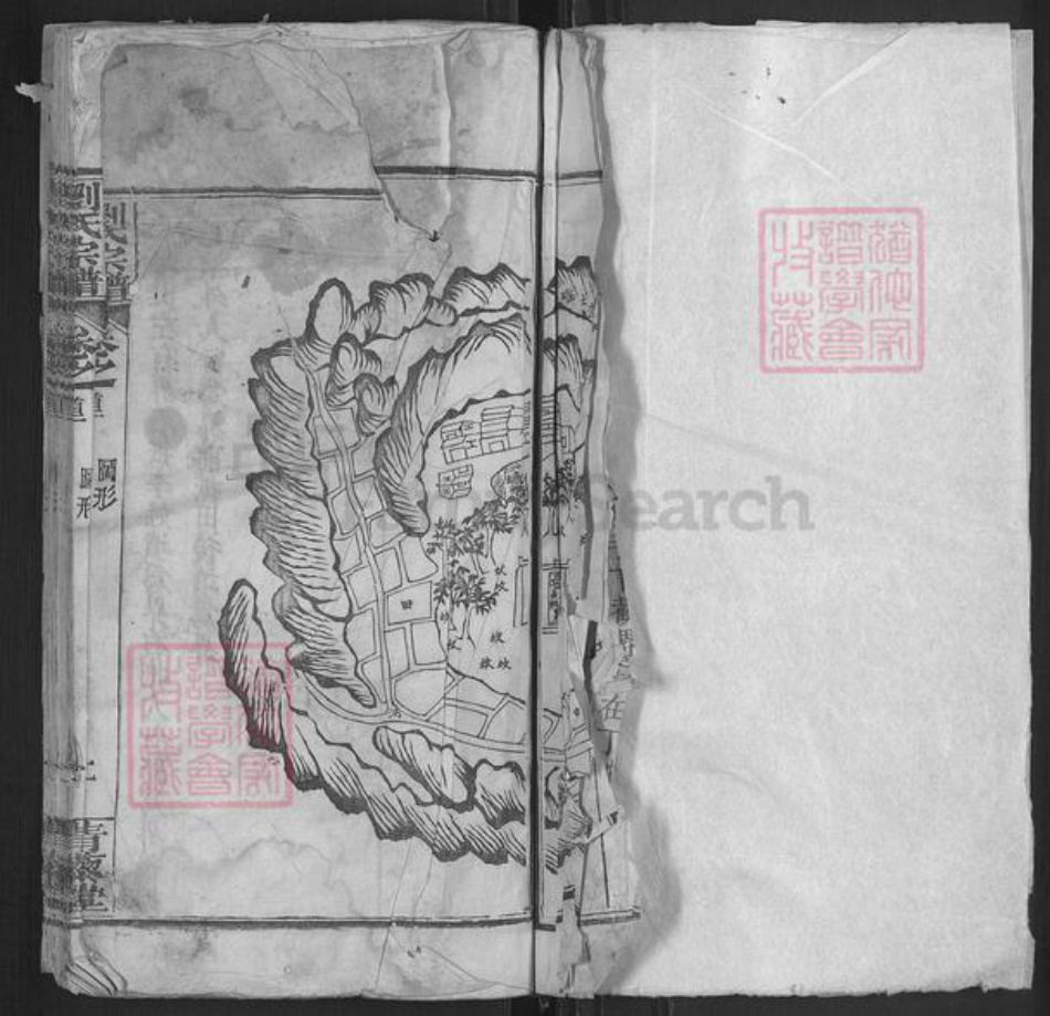 河南省信阳市商城县李集乡刘氏青藜堂族谱-刘氏宗谱.pdf电子版插图1