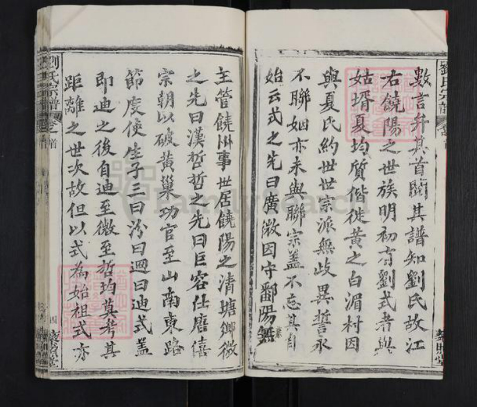 湖北省黄冈市罗田县平湖乡刘氏藜照堂族谱-刘氏宗谱.pdf电子版插图4
