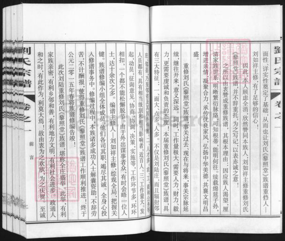 江苏省泰州市兴化市刘氏藜照堂族谱-刘氏宗谱.pdf电子版插图3