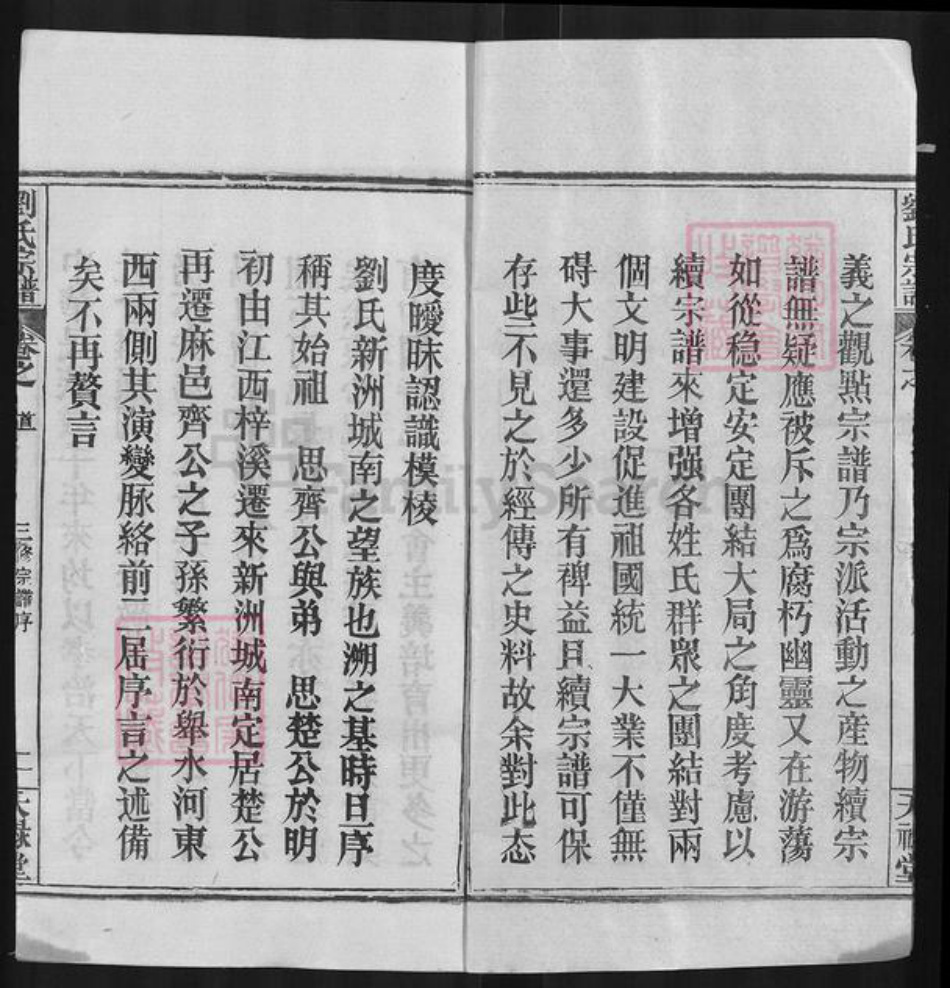 湖北省武汉市新洲区刘氏天禄堂族谱-刘氏宗谱.pdf电子版插图2
