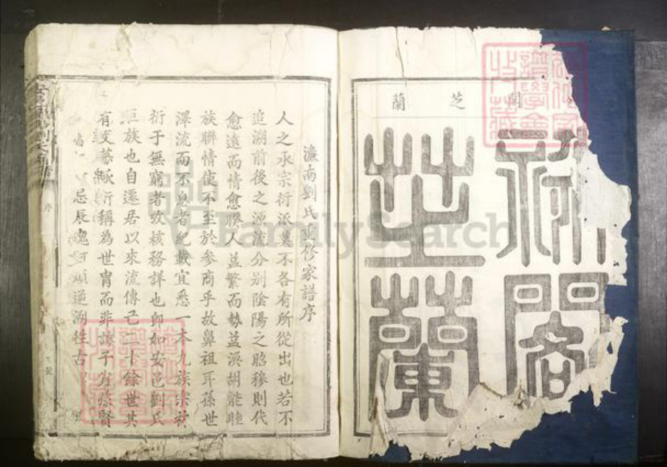 江西省赣州市安远县刘氏族谱-安邑濂南刘氏族谱[不分卷].pdf电子版插图2