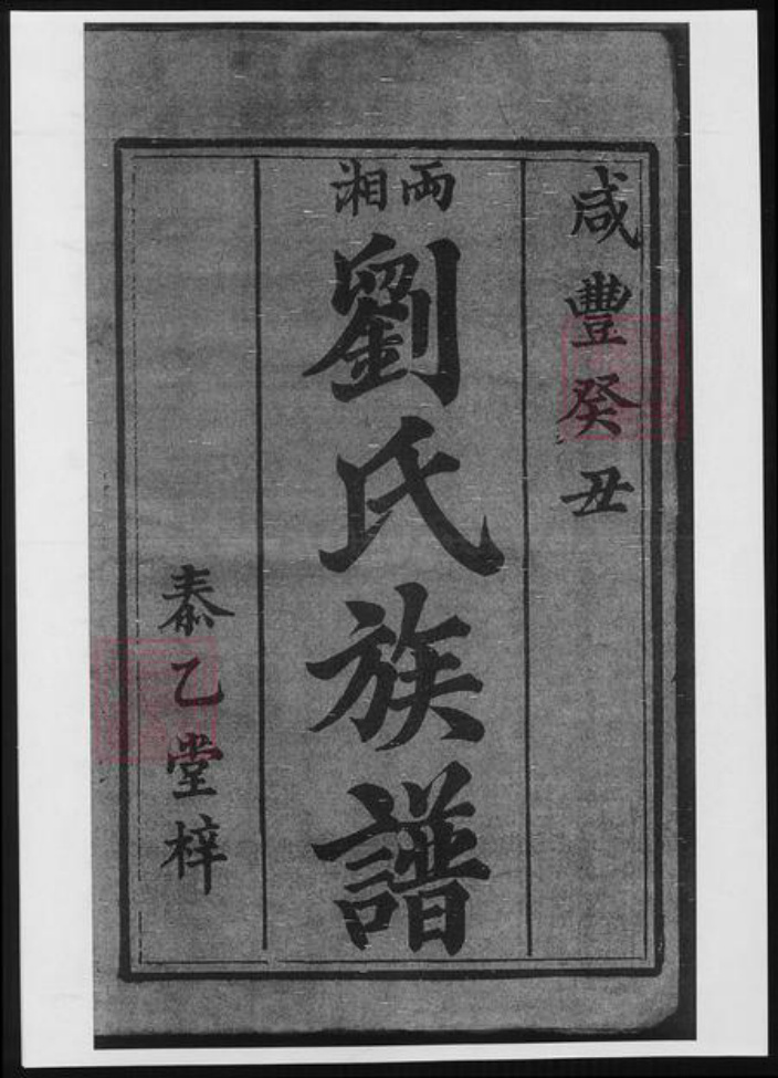 湖南省刘氏族谱-两湘刘氏族谱.pdf电子版插图2