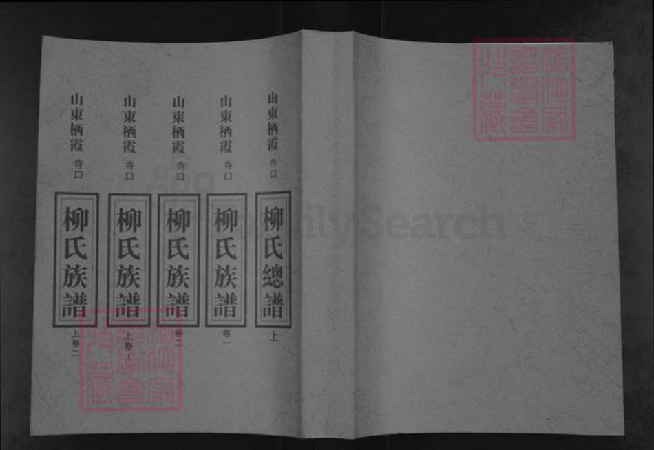 山东省烟台市龙口市柳氏族谱-山东栖霞寺口柳氏总谱.pdf电子版