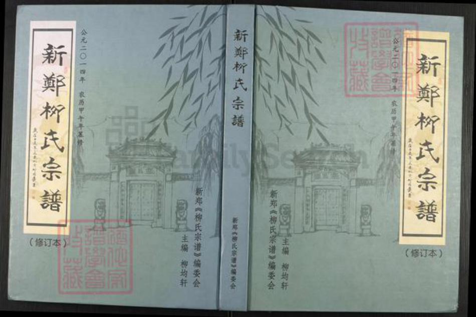 河南省郑州市新郑市柳氏族谱-河南新郑柳氏宗谱.pdf电子版