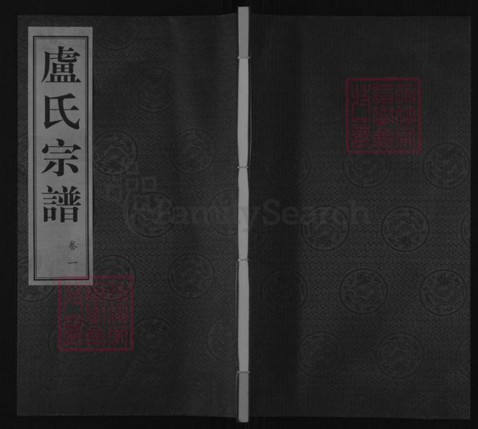 浙江省宁波市鄞州区卢氏敦本堂族谱-卢氏宗谱.pdf电子版