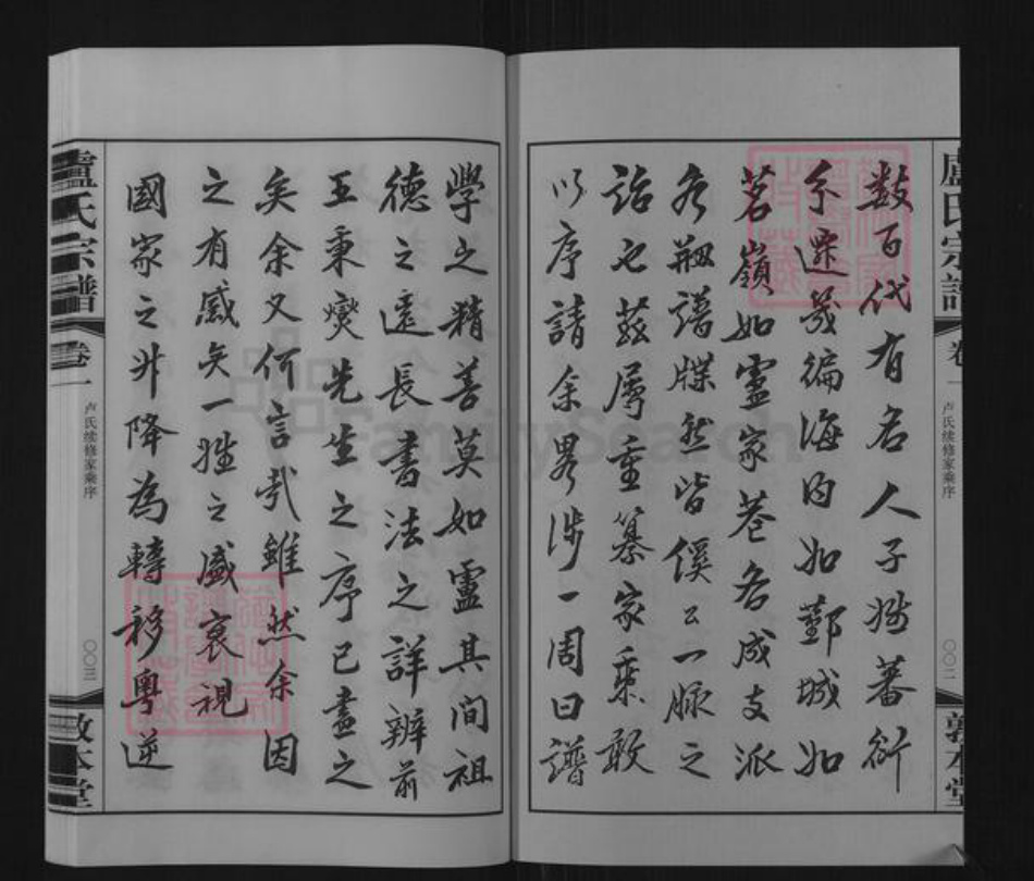 浙江省宁波市鄞州区卢氏敦本堂族谱-卢氏宗谱.pdf电子版插图3