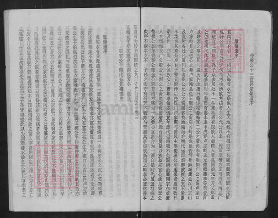 湖北省天门市卢氏范阳堂族谱-卢氏族谱.pdf电子版插图3 湖北省天门市卢氏范阳堂族谱-卢氏族谱.pdf电子版插图3