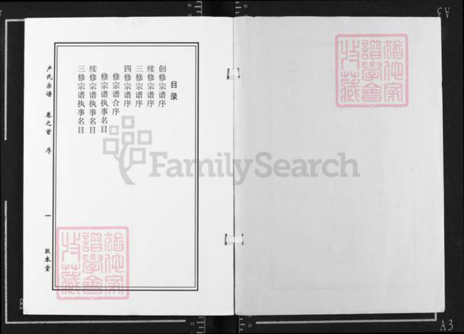 湖北省黄冈市罗田县大崎镇卢氏敦本堂族谱-卢氏宗谱.pdf电子版插图2 湖北省黄冈市罗田县大崎镇卢氏敦本堂族谱-卢氏宗谱.pdf电子版插图2