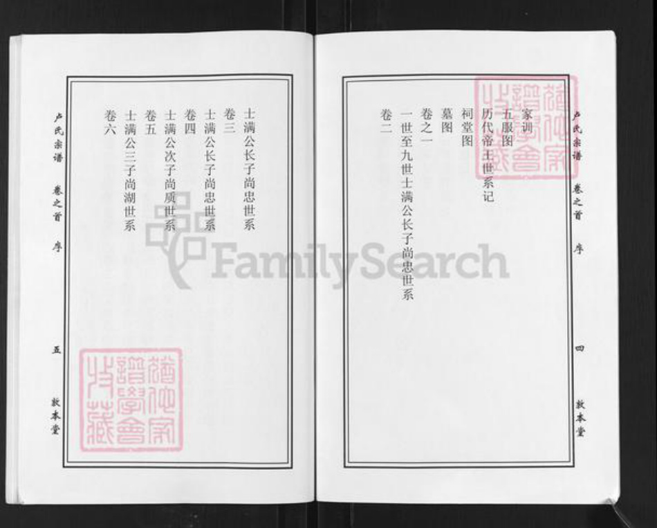 湖北省黄冈市罗田县大崎镇卢氏敦本堂族谱-卢氏宗谱.pdf电子版插图4 湖北省黄冈市罗田县大崎镇卢氏敦本堂族谱-卢氏宗谱.pdf电子版插图4