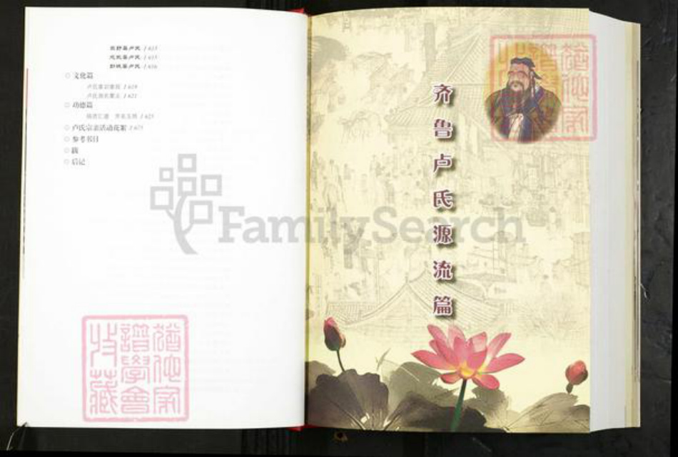 山东省卢氏族谱-齐鲁卢氏汇谱.pdf电子版插图4 山东省卢氏族谱-齐鲁卢氏汇谱.pdf电子版插图4