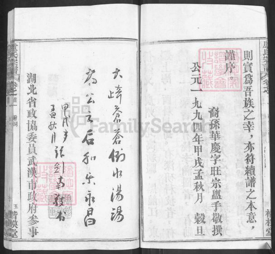 湖北省武汉市新洲区卢氏楷模堂族谱-卢氏宗谱.pdf电子版插图5