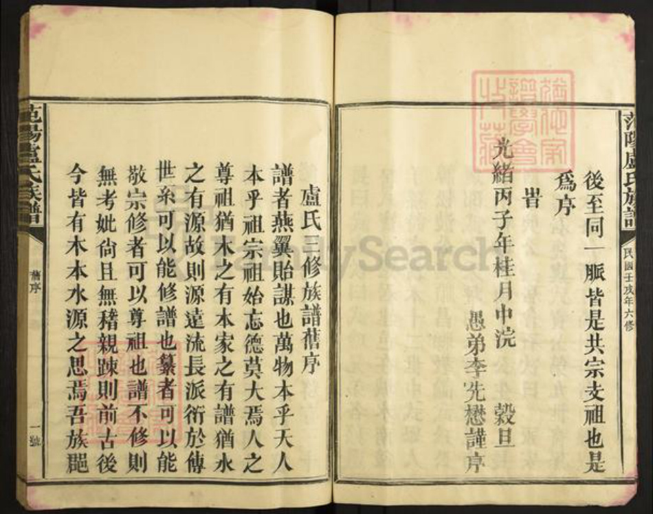 福建省三明市建宁县卢氏族谱-范阳卢氏族谱.pdf电子版插图3 福建省三明市建宁县卢氏族谱-范阳卢氏族谱.pdf电子版插图3