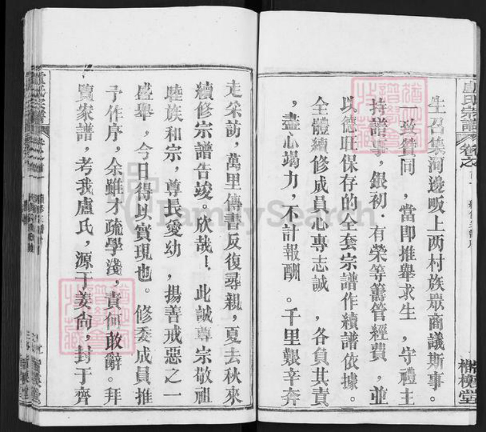 湖北省武汉市新洲区卢氏楷模堂族谱-卢氏宗谱.pdf电子版插图2