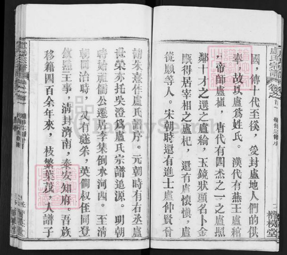 湖北省武汉市新洲区卢氏楷模堂族谱-卢氏宗谱.pdf电子版插图3