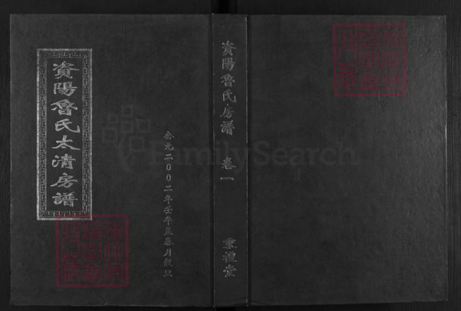 湖南省益阳市桃江县鲁氏秉礼堂族谱-资阳鲁氏太清房谱.pdf电子版