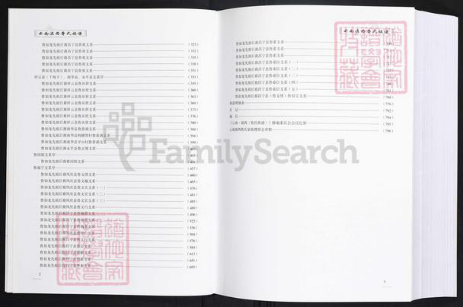 云南省鲁氏族谱-云南.滇西鲁氏族谱.pdf电子版插图2 云南省鲁氏族谱-云南.滇西鲁氏族谱.pdf电子版插图2