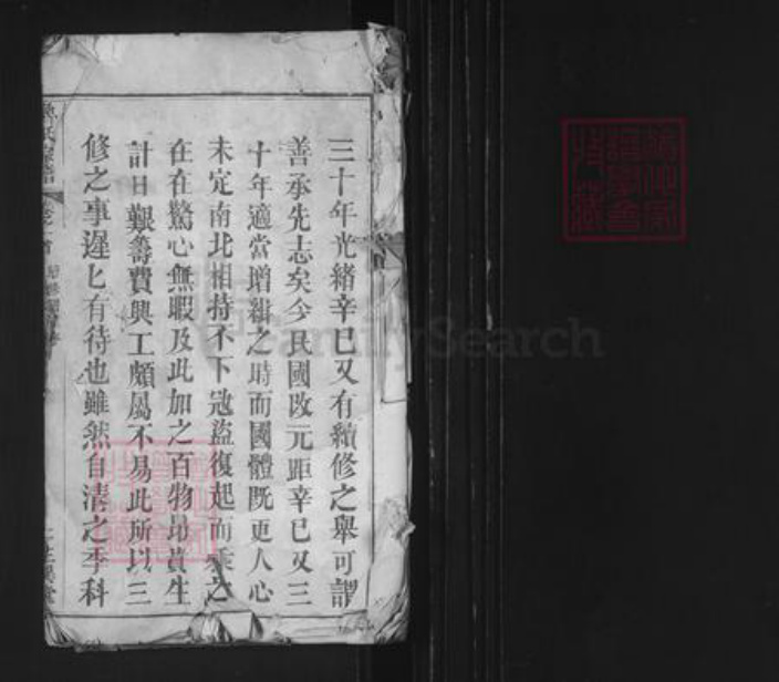 湖北省黄冈市麻城市鲁氏三异堂族谱-鲁氏宗谱.pdf电子版插图1