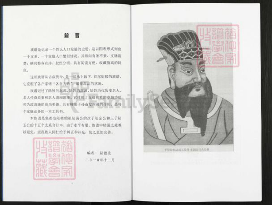 广西壮族自治区南宁市陆氏平原堂族谱-陆姓族谱.pdf电子版插图2 广西壮族自治区南宁市陆氏平原堂族谱-陆姓族谱.pdf电子版插图2