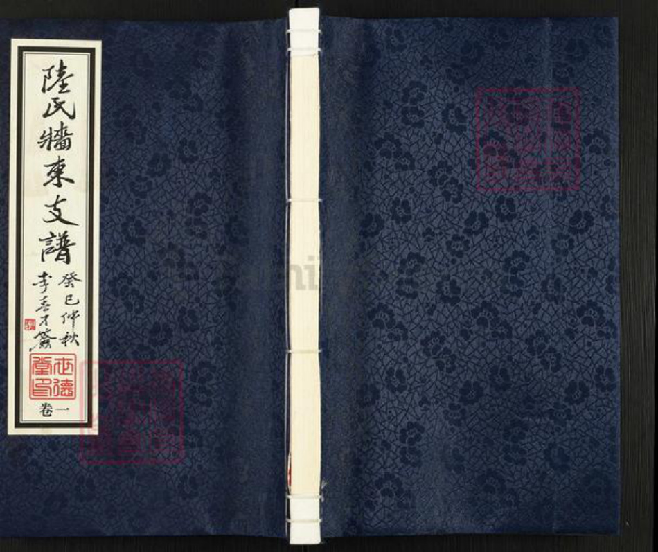 江苏省无锡市江阴市陆氏世德堂族谱-陆氏墙东支谱.pdf电子版