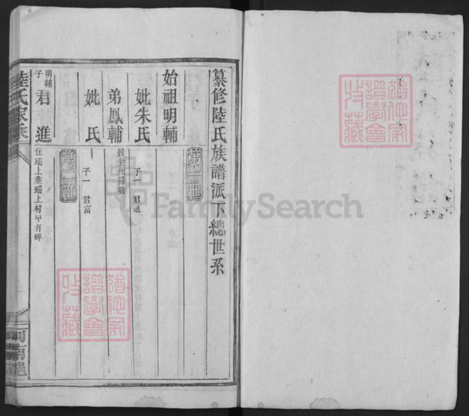 广西壮族自治区桂林市全州县全州镇陆氏族谱-陆氏族谱.pdf电子版插图1 广西壮族自治区桂林市全州县全州镇陆氏族谱-陆氏族谱.pdf电子版插图1