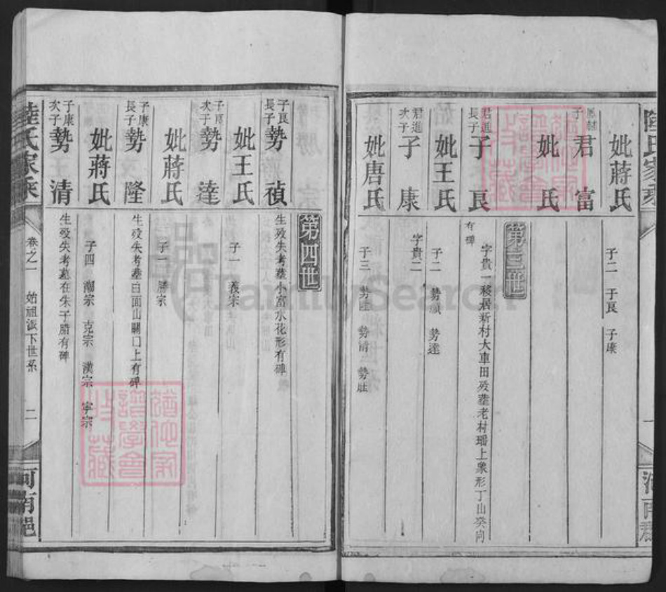 广西壮族自治区桂林市全州县全州镇陆氏族谱-陆氏族谱.pdf电子版插图2 广西壮族自治区桂林市全州县全州镇陆氏族谱-陆氏族谱.pdf电子版插图2