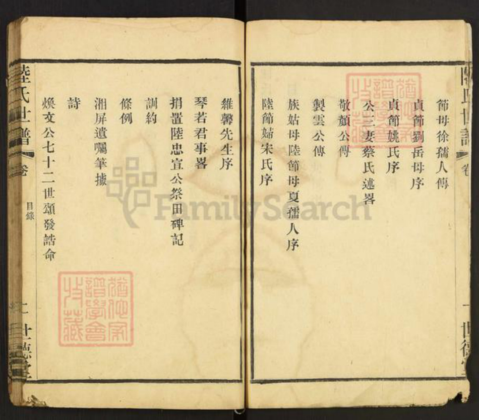 江苏省无锡市锡山区东港镇陆氏世德堂族谱-陆氏世谱.pdf电子版插图2