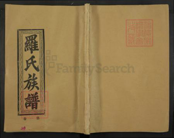 广东省韶关市乐昌市长来镇罗氏族谱-罗氏族谱.pdf电子版