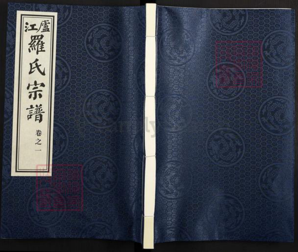安徽省合肥市庐江县庐城镇罗氏孝思堂族谱-卢江罗氏宗谱.pdf电子版