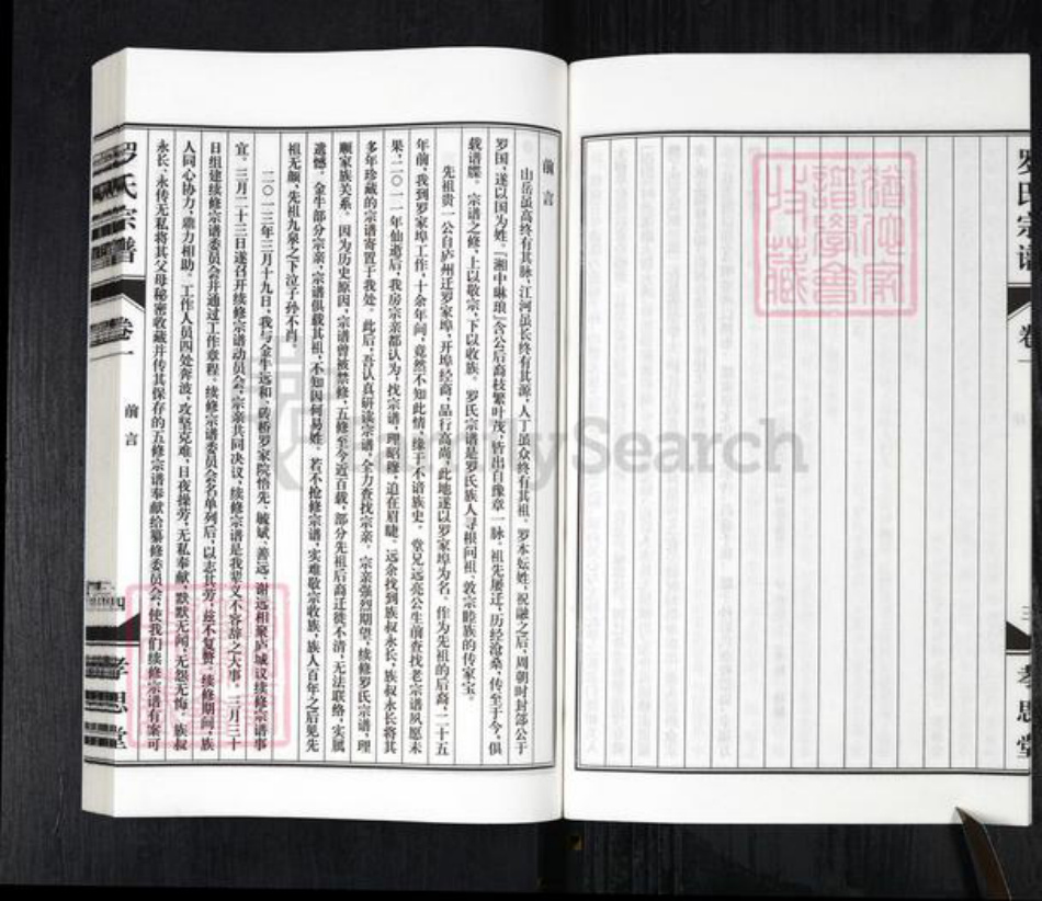 安徽省合肥市庐江县庐城镇罗氏孝思堂族谱-罗氏宗谱.pdf电子版插图4