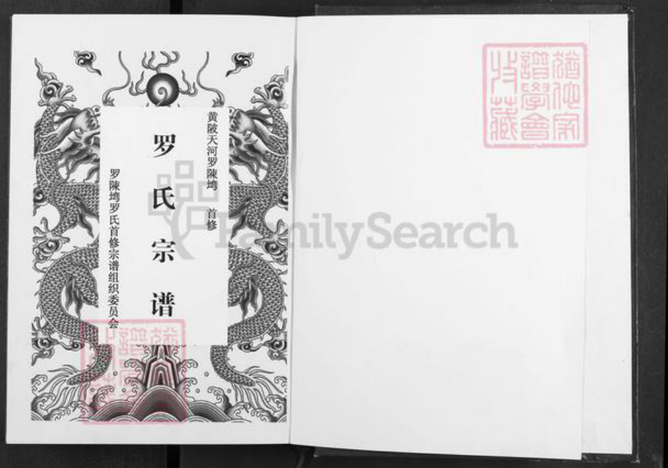 湖北省武汉市黄陂区黄陂罗氏豫章堂族谱-罗氏宗谱.pdf电子版插图2